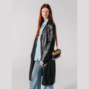 THE NEW BUM BAG Camel & Navy SMALL