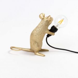 MOUSE LAMP MAC GOLD