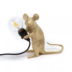 MOUSE LAMP MAC GOLD