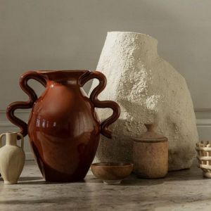 VASO DA TAVOLO VERSO - TERRACOTTA