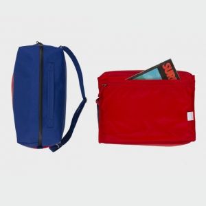 THE NEW 24/7 BAG Electric Blue & Redlight