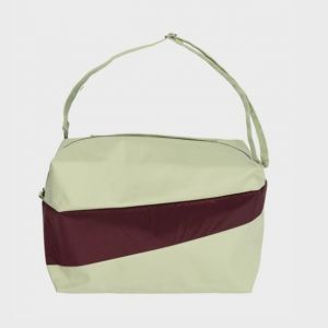 THE NEW 24/7 BAG Pistachio & Burgundy