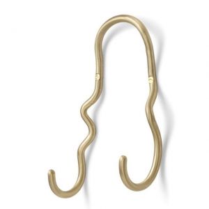 APPENDINO IN OTTONE DOUBLE HOOK