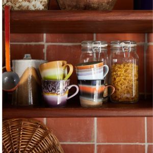 TAZZE DA CAPPUCCINO IN CERAMICA Set di 4