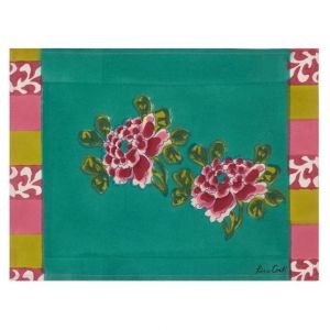 TOVAGLIETTA COTONE 35 x 48 cm Ortensia Emerald