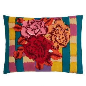 CUSCINO COTONE 30 x 40 cm Ankara Mustard