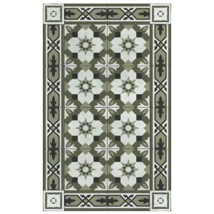 TAPPETTO IN VINILE DECORO AMSTERDAM Forest Concrete 60 x 180 cm