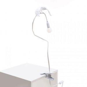 LAMPADA USB IN RESINA CON MORSETTO SPARROW-TAKING OFF CON TRASFORMATORE