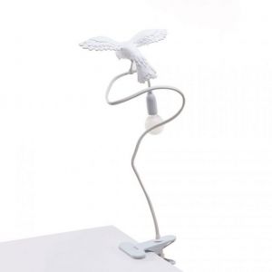 LAMPADA USB IN RESINA CON MORSETTO SPARROW-CRUISING CON TRASFORMATORE