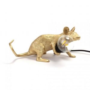 LAMPADA MOUSE GOLD SDRAIATA