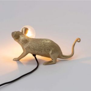 LAMPADA MOUSE GOLD SDRAIATA