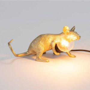 LAMPADA MOUSE GOLD SDRAIATA