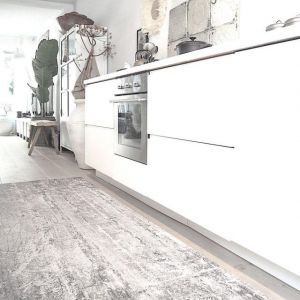 TAPPETO IN VINILE DECORO CONCRETE Rough 80 x 195 cm