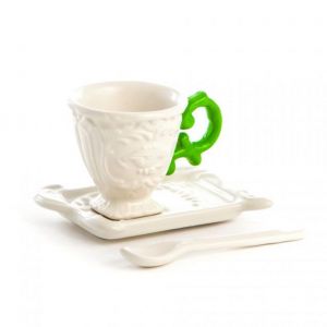 I-WARES TAZZINA DA CAFFE' MANICO VERDE