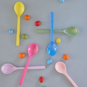 CUCCHIAINO DA TE' MULTICOLORE set da 6