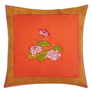 FEDERA COTONE 60 x 60 cm Tea Flower Red Orange