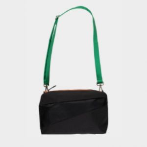 THE NEW BUM BAG Black & Wena MEDIUM