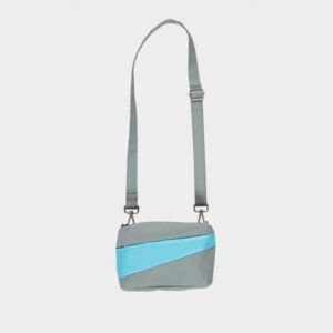 THE NEW BUM BAG Grey & Key Blue SMALL