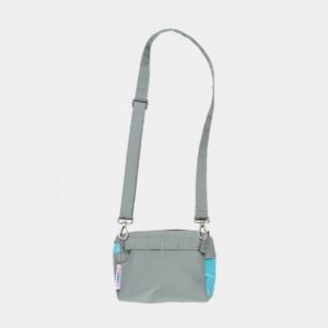 THE NEW BUM BAG Grey & Key Blue SMALL