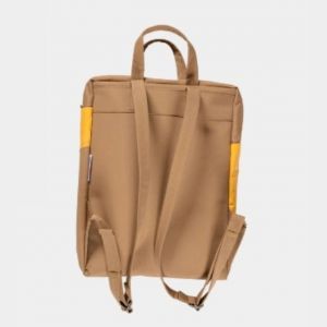 ZAINO THE NEW BACKPACK Camel & Reflect