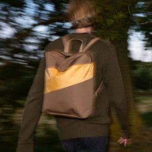 ZAINO THE NEW BACKPACK Camel & Reflect