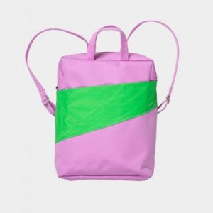 ZAINO THE NEW BACKPACK Sakura & Greenscreen