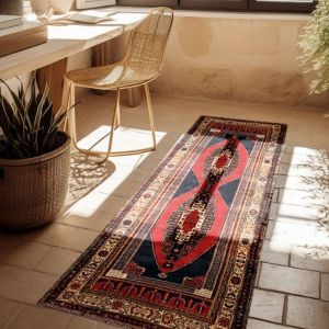 TAPPETTO IN VINILE DECORO MOON 60 x 180 cm