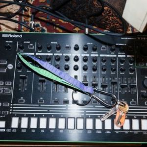 PORTACHIAVI CON MOSCHETTONE Treble & Greenscreen