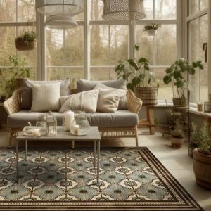 TAPPETTO IN VINILE DECORO PARIS 68 x 120 cm