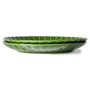 PIATTI IN CERAMICA THE EMERALDS set da 2