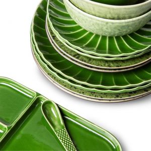 PIATTI IN CERAMICA THE EMERALDS set da 2
