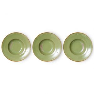PIATTO IN CERAMICA CHEF PASTA PLATE MOSS GREEN