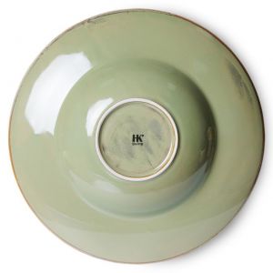 PIATTO IN CERAMICA CHEF PASTA PLATE MOSS GREEN