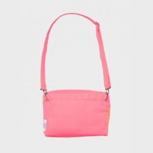 THE NEW BUM BAG Fluo Pink & Coral MEDIUM