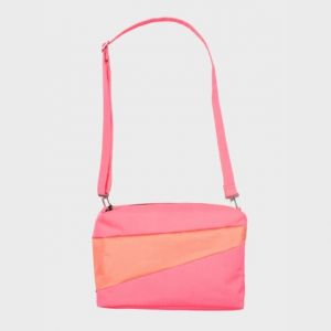 THE NEW BUM BAG Fluo Pink & Coral MEDIUM