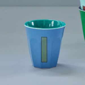 BICCHIERE IN MELAMINA Azzurro polvere I