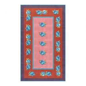 TELO COTONE 140 x 240 cm Double Peonia rust old