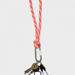 The new kumihimo keychain tone e TV yellow