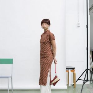 The new kumihimo keychain tone e TV yellow