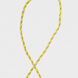 The new strap kumihimo treble & fluo yellow