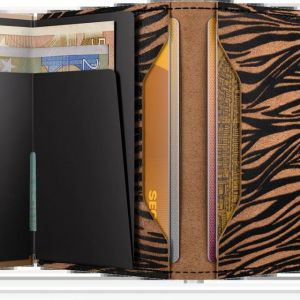 Miniwallet zebra beige