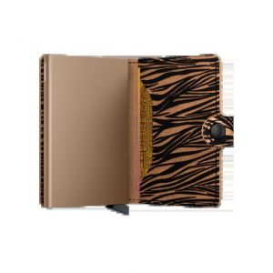 Miniwallet zebra beige