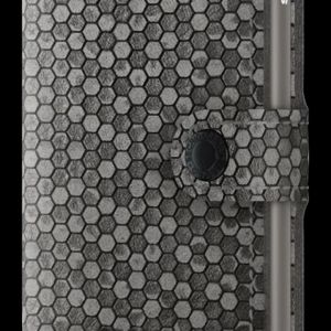 Miniwallet hexagon grey