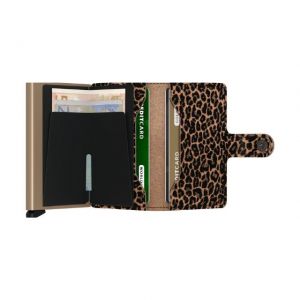 Miniwallet leo beige