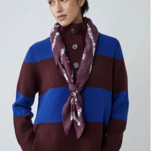 SCIARPA LONDON N°797 LIGHT MULBERRY