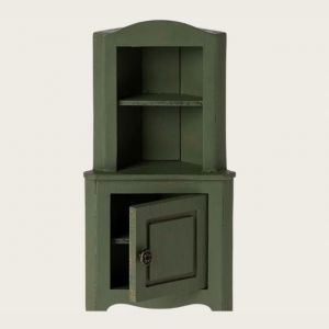 ARMADIO AD ANGOLO PER LA CASA DEI TOPOLINI – VERDE SCURO