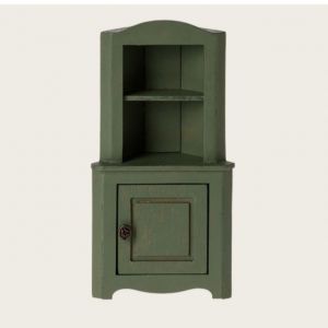 ARMADIO AD ANGOLO PER LA CASA DEI TOPOLINI – VERDE SCURO