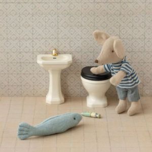 LAVABO MAILEG DA BAGNO – ACCESSORIO IN METALLO PER LA CASETTA