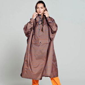 Poncho pioggia - Breton blue