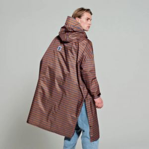 Poncho pioggia - Breton blue